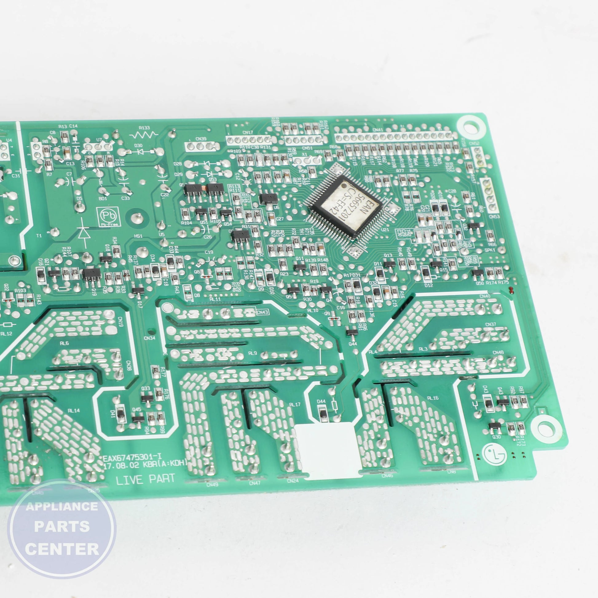 PCB ASSEMBLY,MAIN EBR84545002 - Detailed view of timer functionality