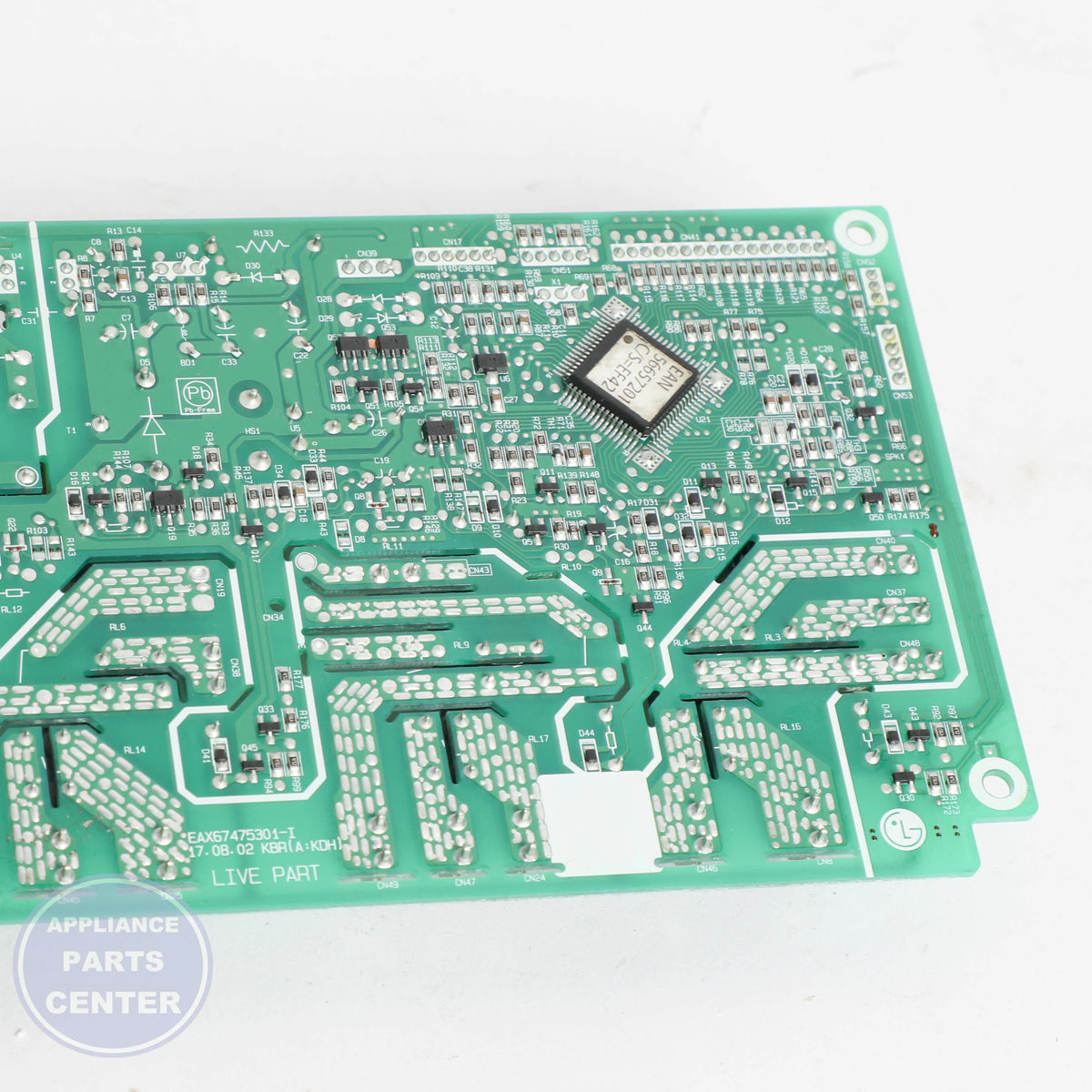 PCB ASSEMBLY,MAIN EBR84545002 - Detailed view of timer functionality