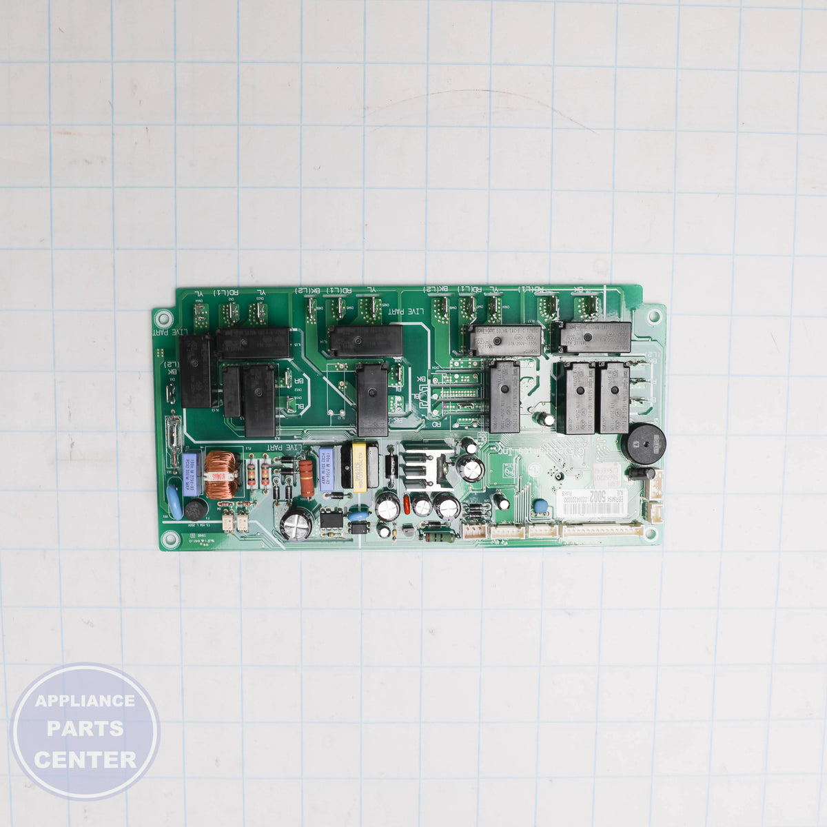 [Brand] PCB ASSEMBLY,MAIN EBR84545002 - Installation in specific model showing mounting points