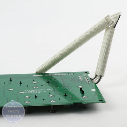 PCB ASSEMBLY,SUB EBR84545302 - Detailed view of circuit board and timer assembly