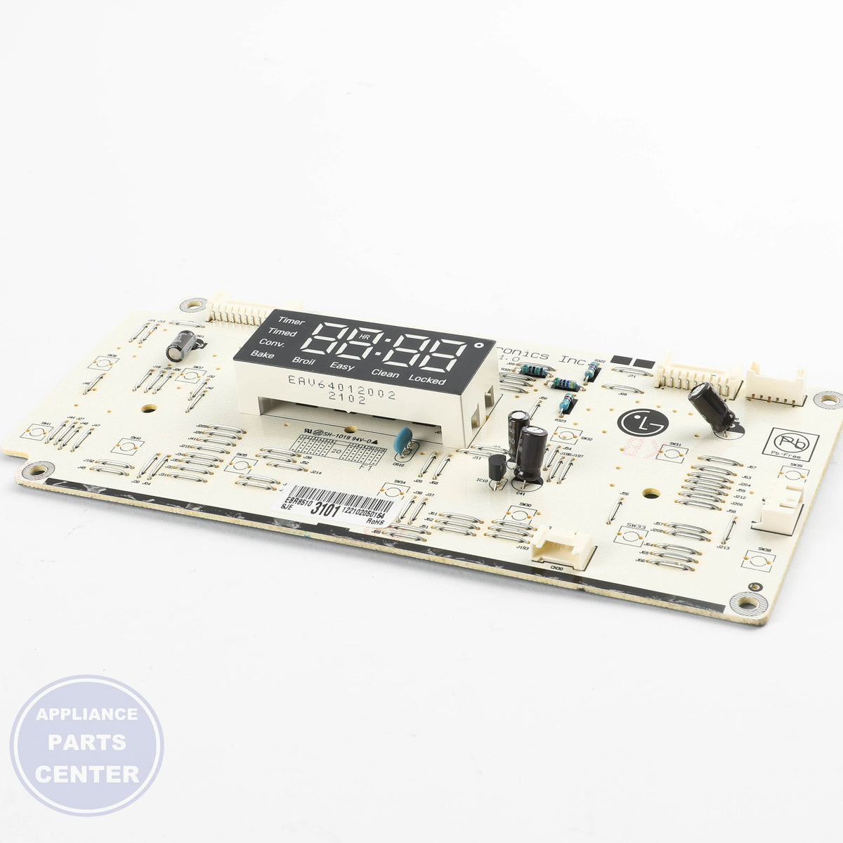 L-G PCB ASSEMBLY MAIN EBR85103103 - Installation in specific model showing key mounting points