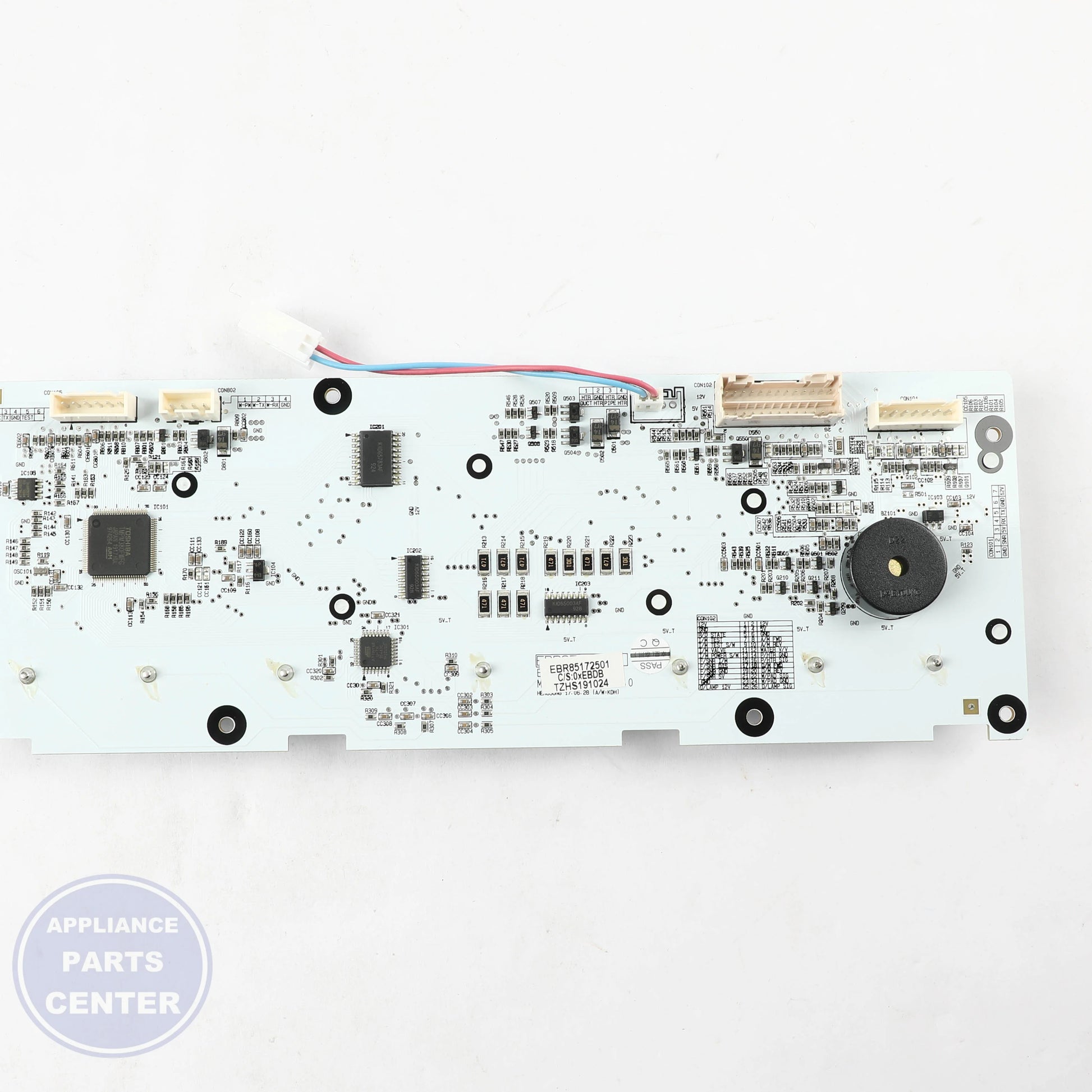 L-G PCB ASSEMBLY,DISPLAY EBR85172501 - Main view showing display functionality for compatible models