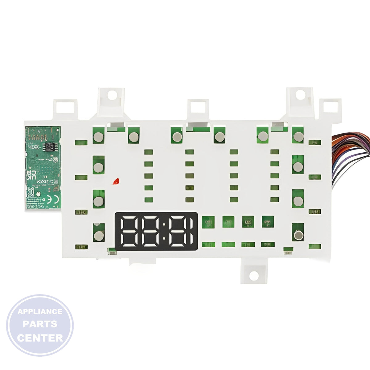 LG WASHER CIRCUIT BOARD DISPLAY ASSEMBLY EBR85194701 - Detailed view of specific technical details