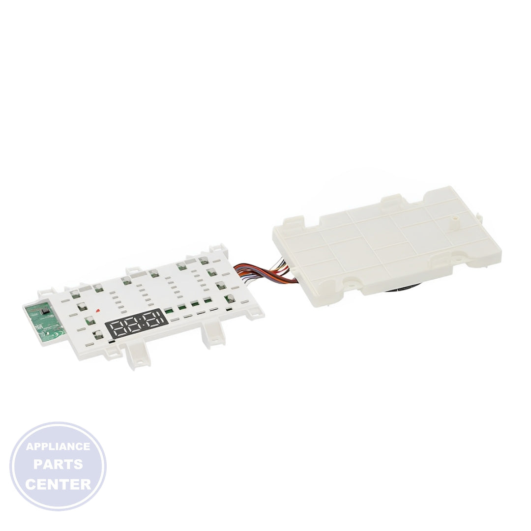 LG WASHER CIRCUIT BOARD DISPLAY ASSEMBLY EBR85194701 - Installation in specific model showing key mounting points