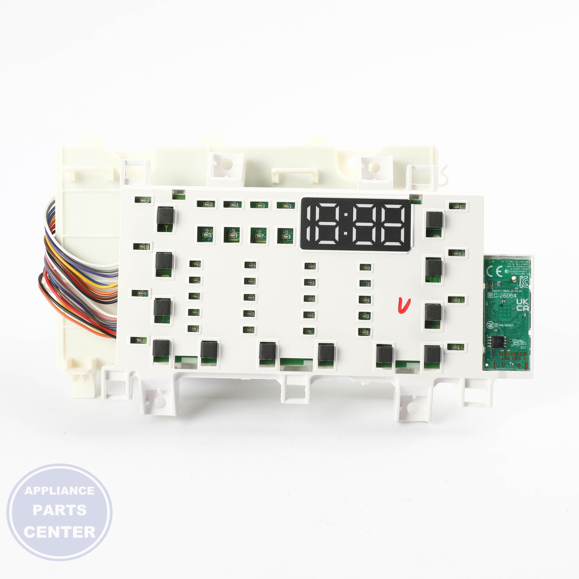 LG PCB Assembly,Display EBR85194713 - Installation in LG model XYZ showing mounting points