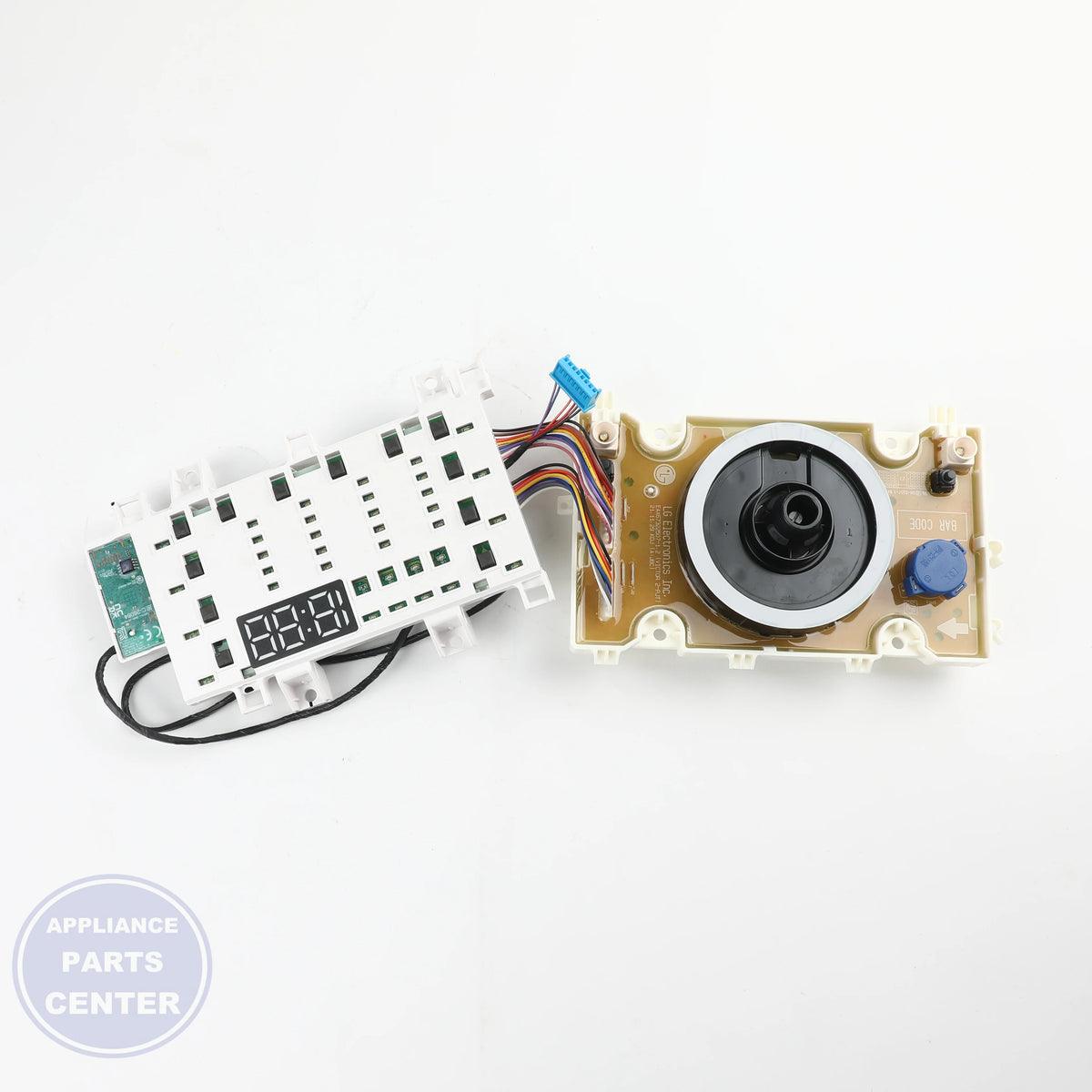 PCB ASSEMBLY,DISPLAY EBR85235714 - Side view with precise Circuit Board & Timer specs