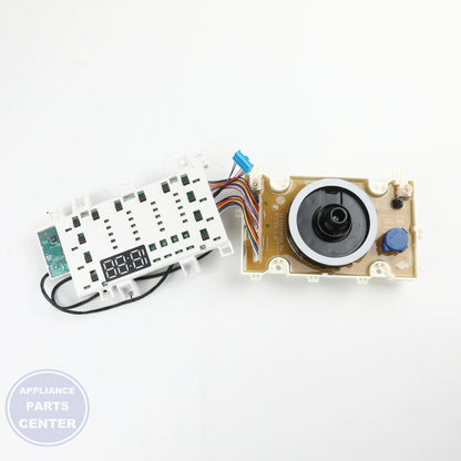 PCB ASSEMBLY,DISPLAY EBR85235714 - Side view with precise Circuit Board & Timer specs