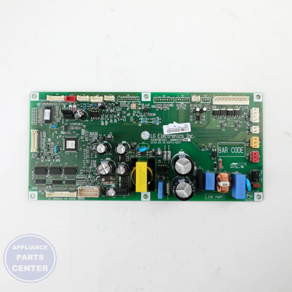 PCB ASSEMBLY,MAIN EBR85707901 - Side view with precise specifications