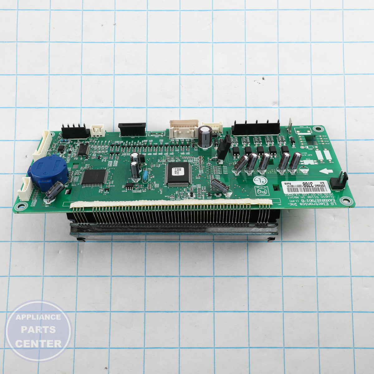 L-G PCB ASSEMBLY,MAIN EBR86433708 - Installation in L-G Range showing mounting points