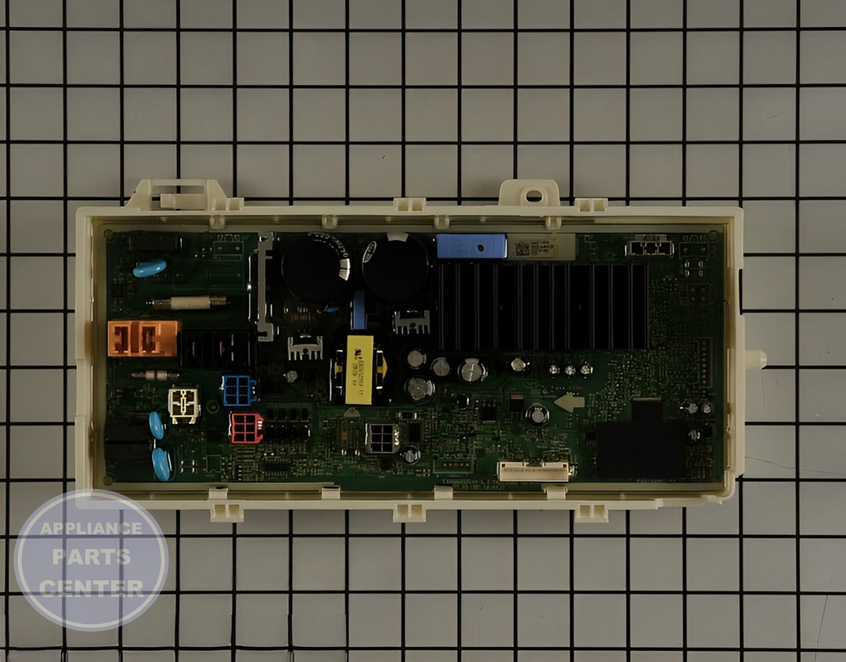 PCB ASSEMBLY,MAIN EBR86771815 - Detailed view of circuit board and timer details