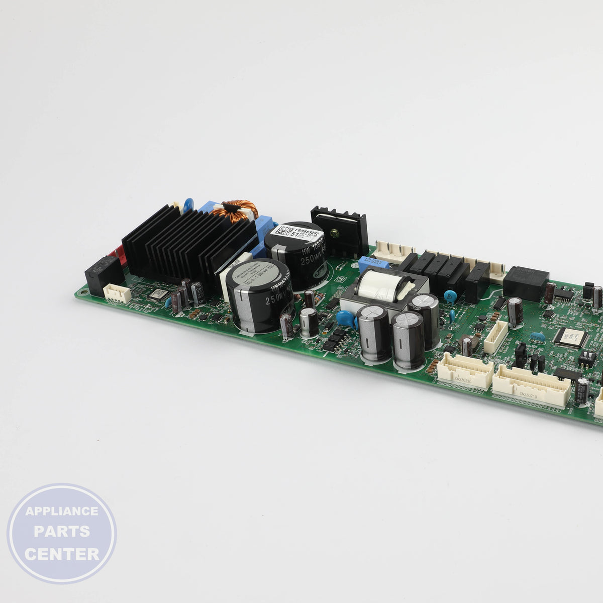 LG PCB ASSEMBLY,MAIN EBR88309751 - Installation in specific model showing key mounting points