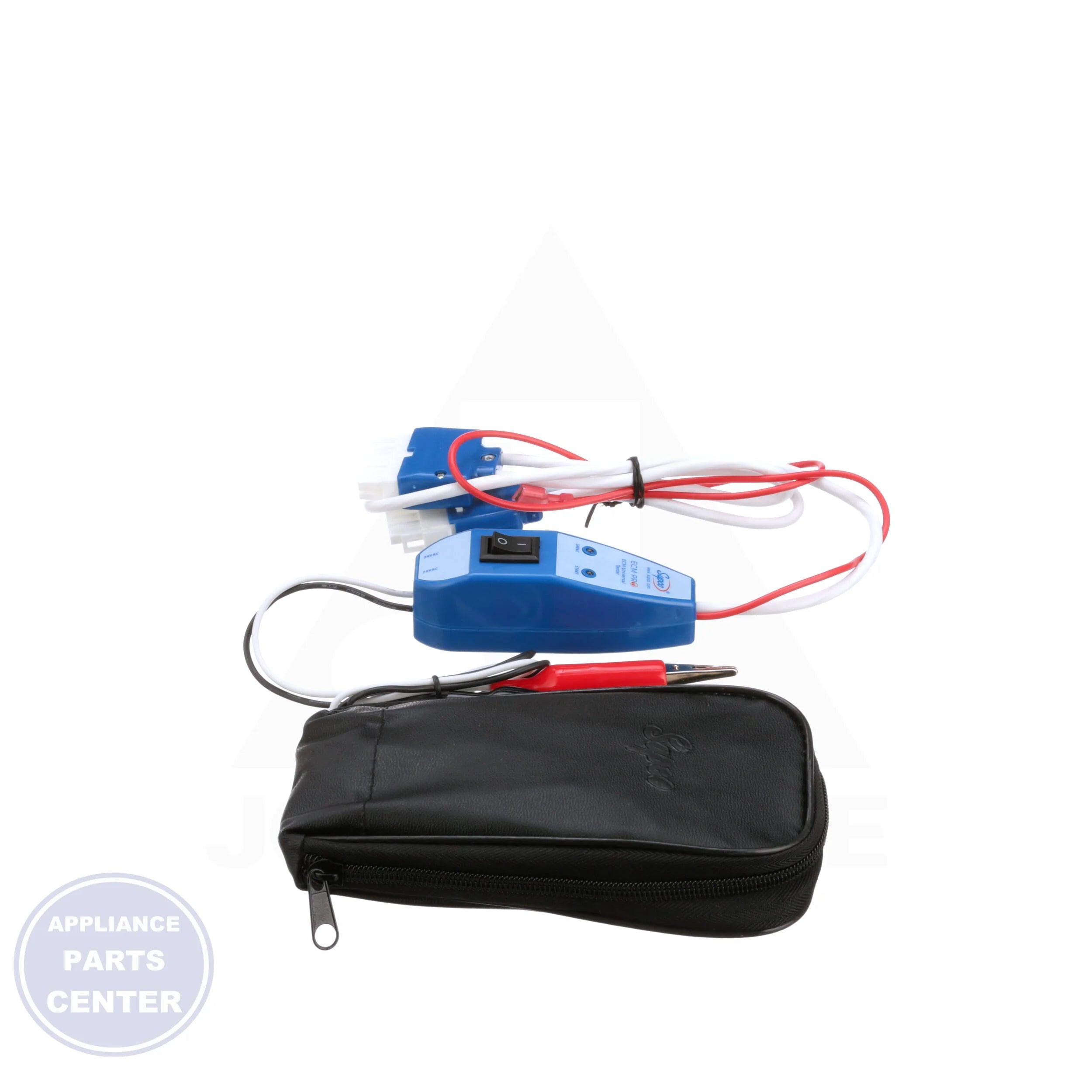 Universal ECM Motor Tester ECMPRO - Detailed view of no-battery requirement feature