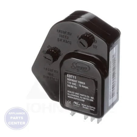 Whirlpool Electronic Adjustable Defrost Timer EDT11 - Main view showing two-dial adjustment configuration for B12-408