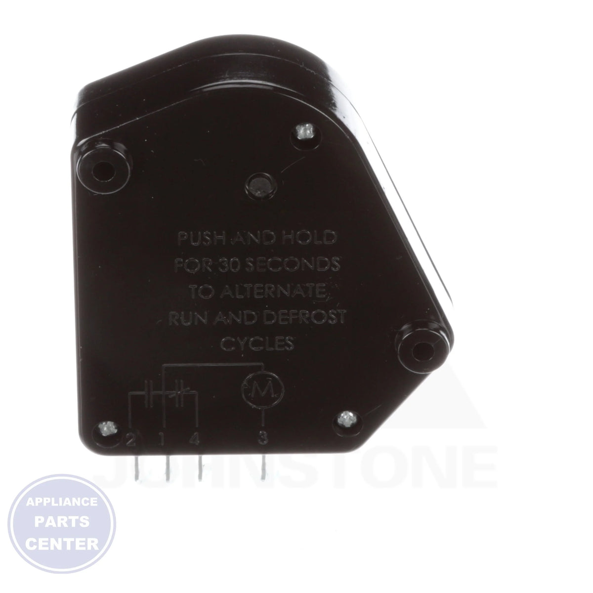 Electronic Adjustable Defrost Timer EDT11 - Side view with volts: 115 and amps: 15