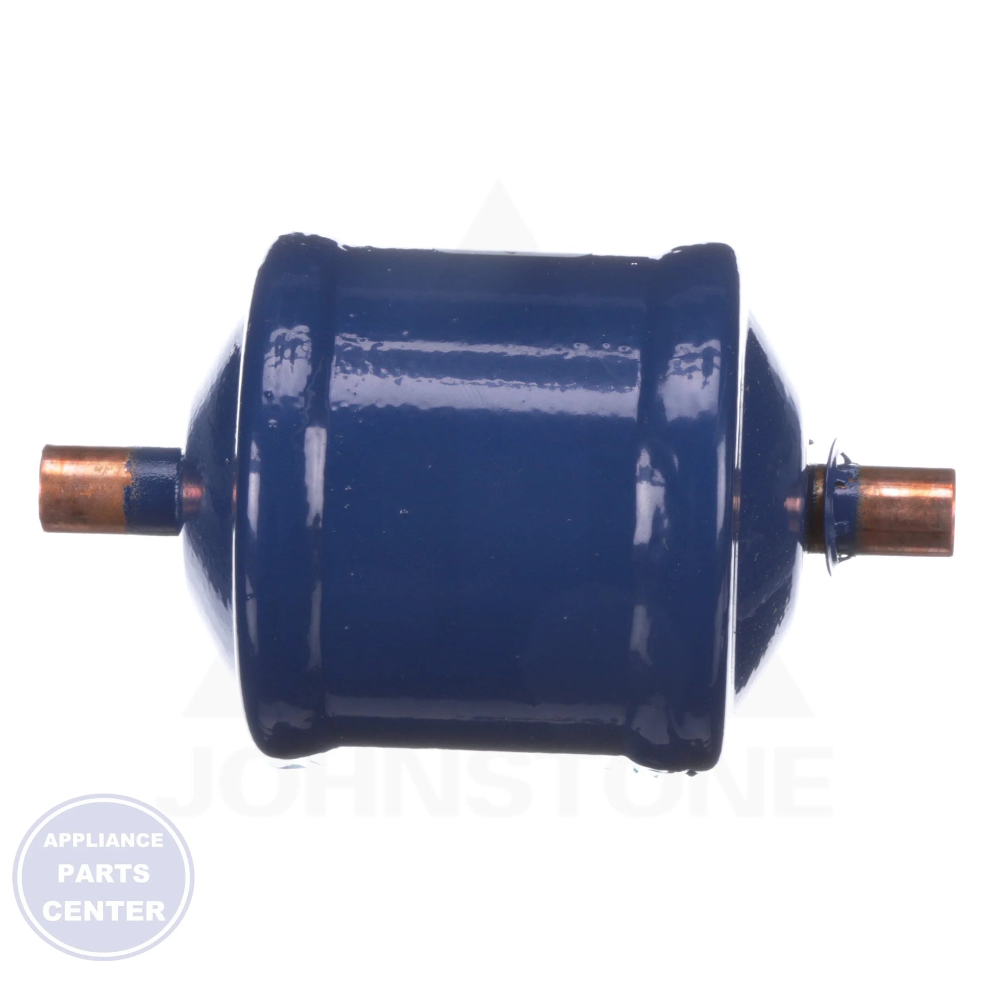 EK Series Liquid Line Filter-Drier EK-053S - Side view with 3/8" connection and 5 cubic inches capacity