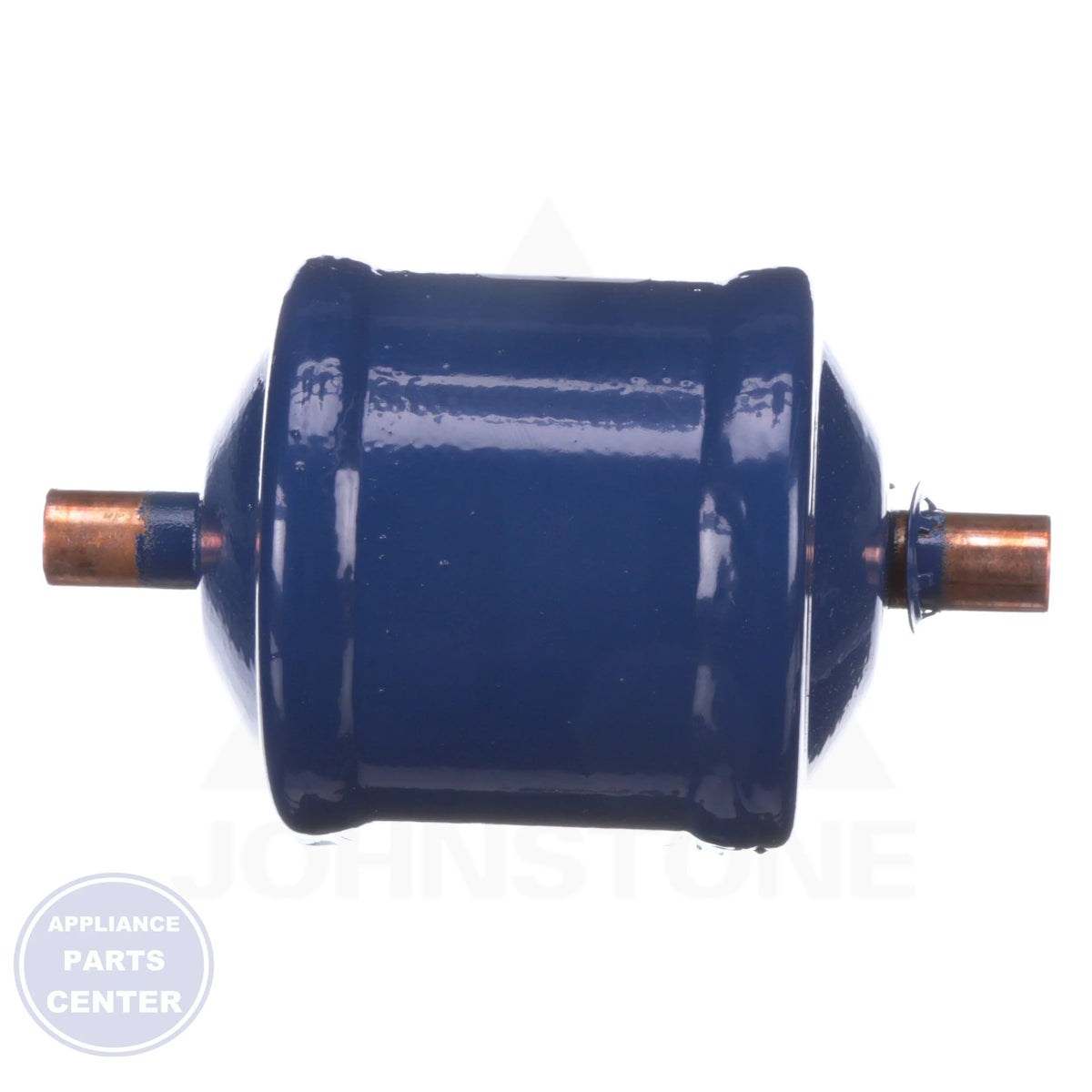 EK Series Liquid Line Filter-Drier EK-053S - Side view with 3/8" connection and 5 cubic inches capacity