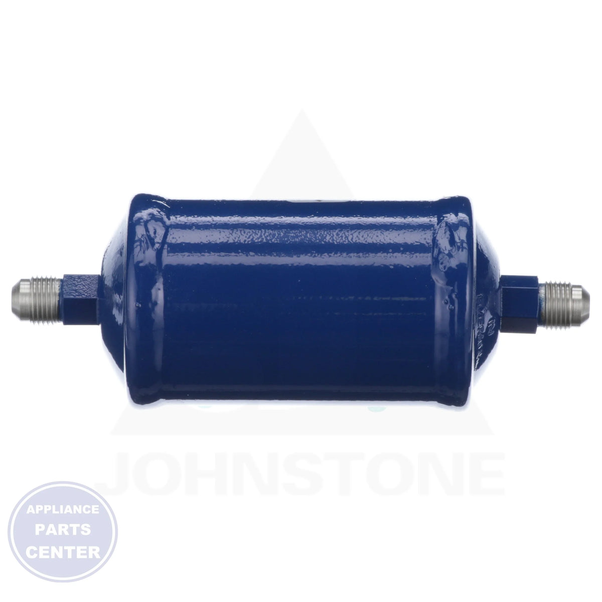 EK Series Liquid Line Filter-Drier EK-163 - Side view with 3/8" SAE connection and 16 cubic inches capacity