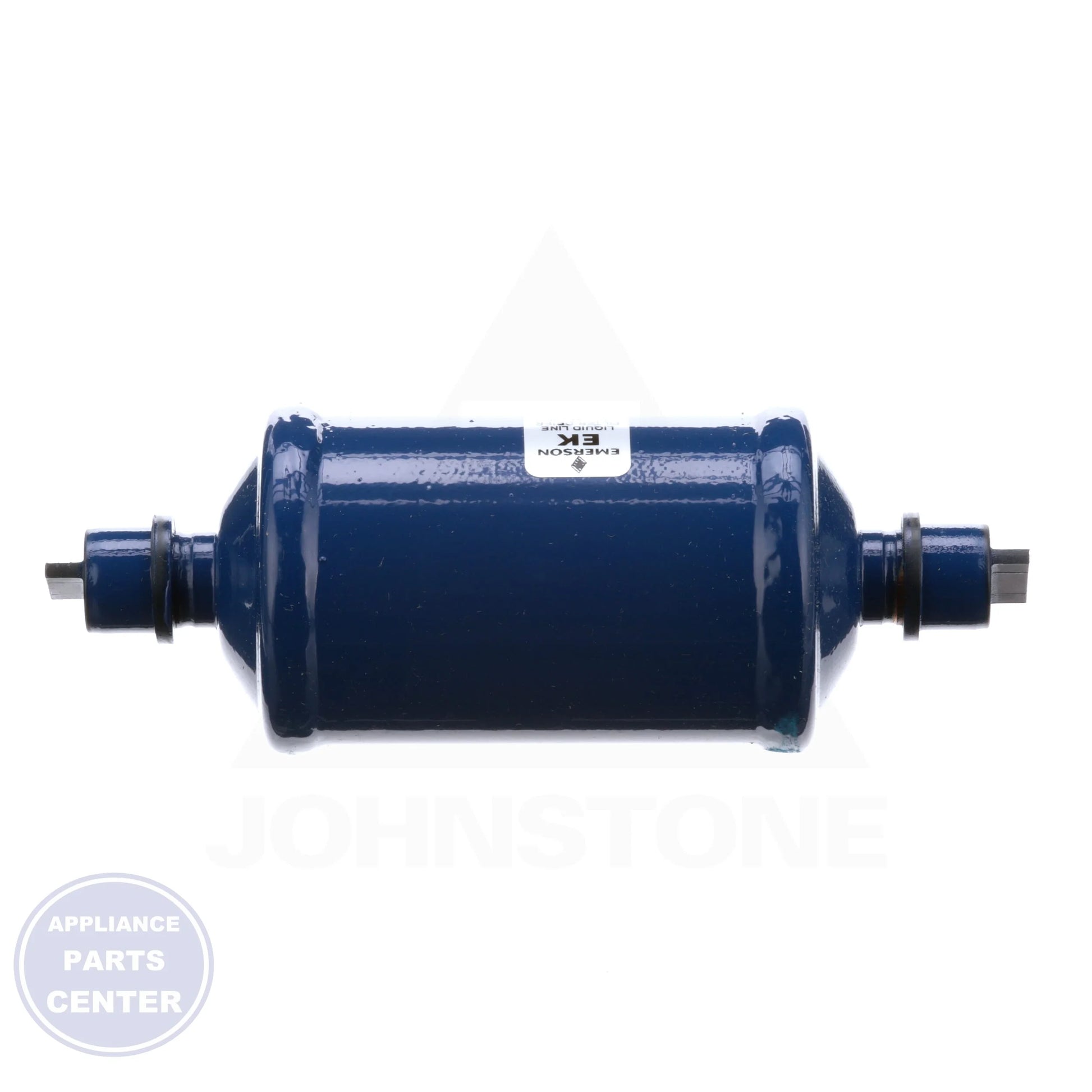 Liquid Line Filter-Drier EK-165S - Side view with 16 Cubic Inch capacity and 6.31-inch length