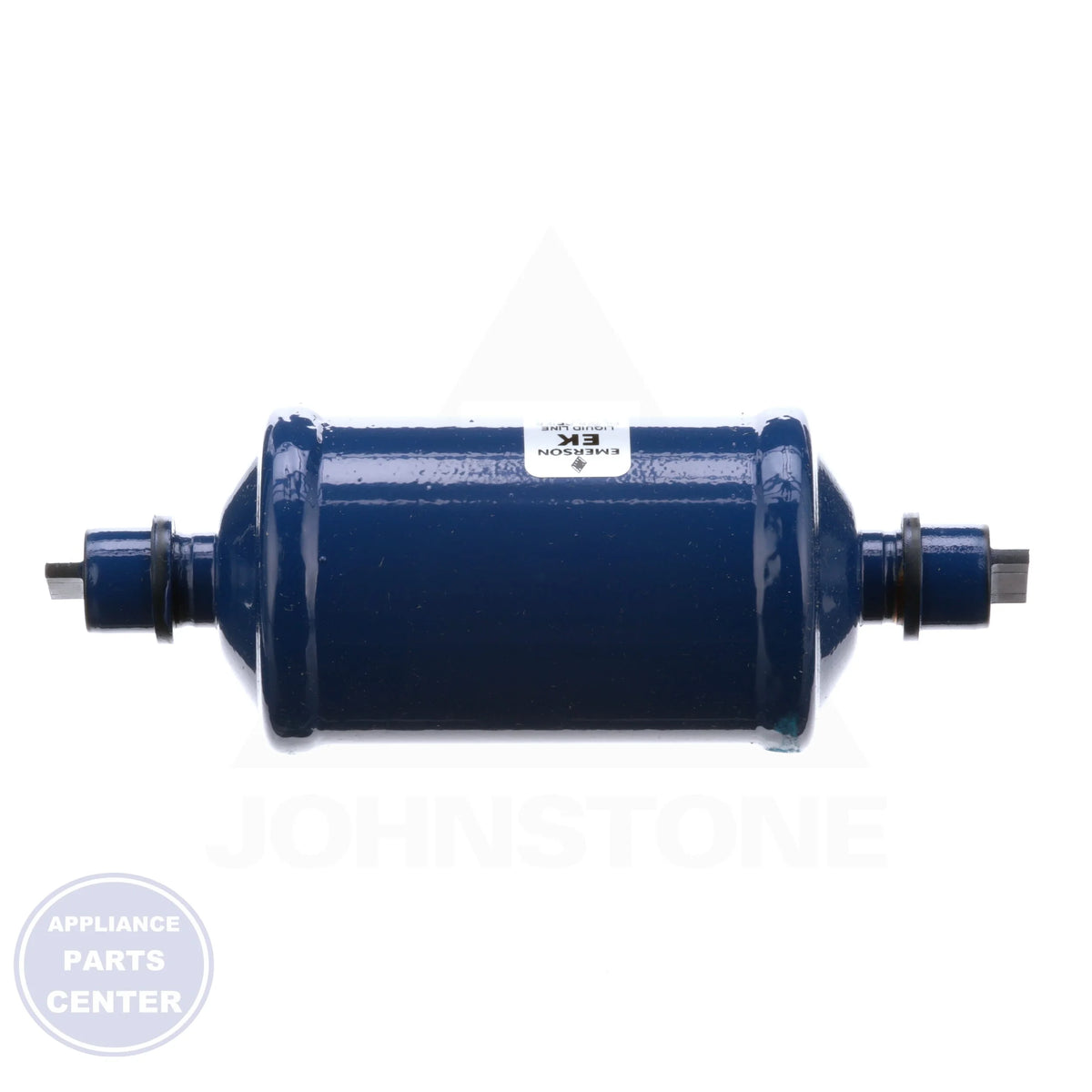 Liquid Line Filter-Drier EK-165S - Side view with 16 Cubic Inch capacity and 6.31-inch length