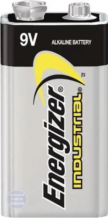 [Brand] EN22 9V Industrial Alkaline Battery - Main view showing heavy-duty performance for G32-404
