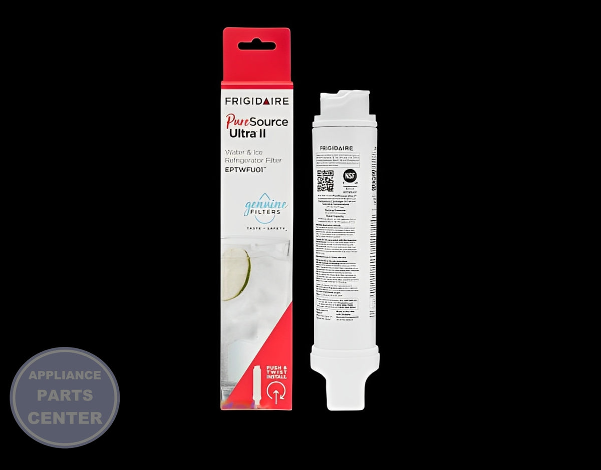 FRIGIDAIRE REFRIGERATOR PURESOURCE ULTRA II WATER FILTER EPTWFU01 - Detailed view of impurity removal process