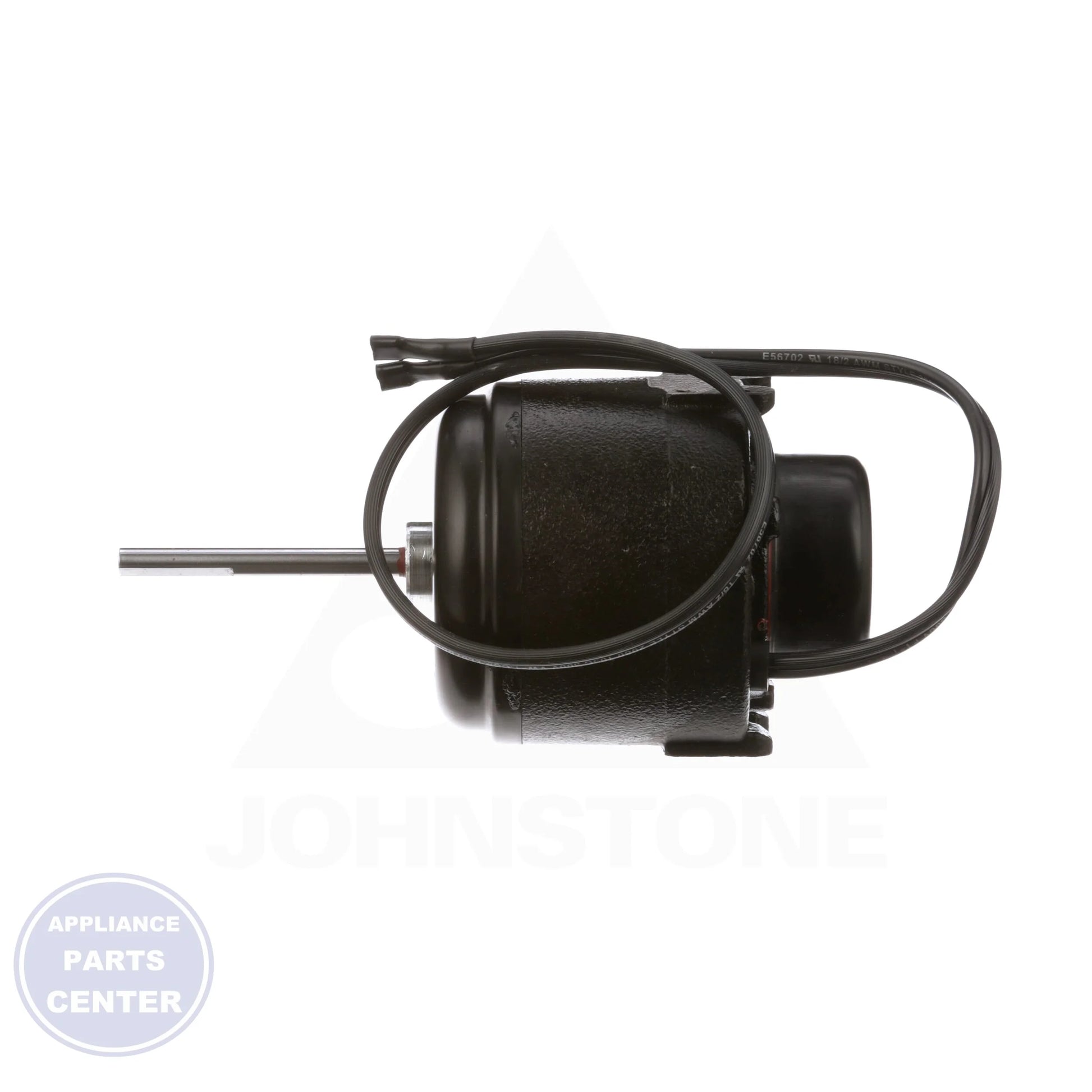 Unit Bearing Fan Motor 50 Watts - Side view with precise measurements