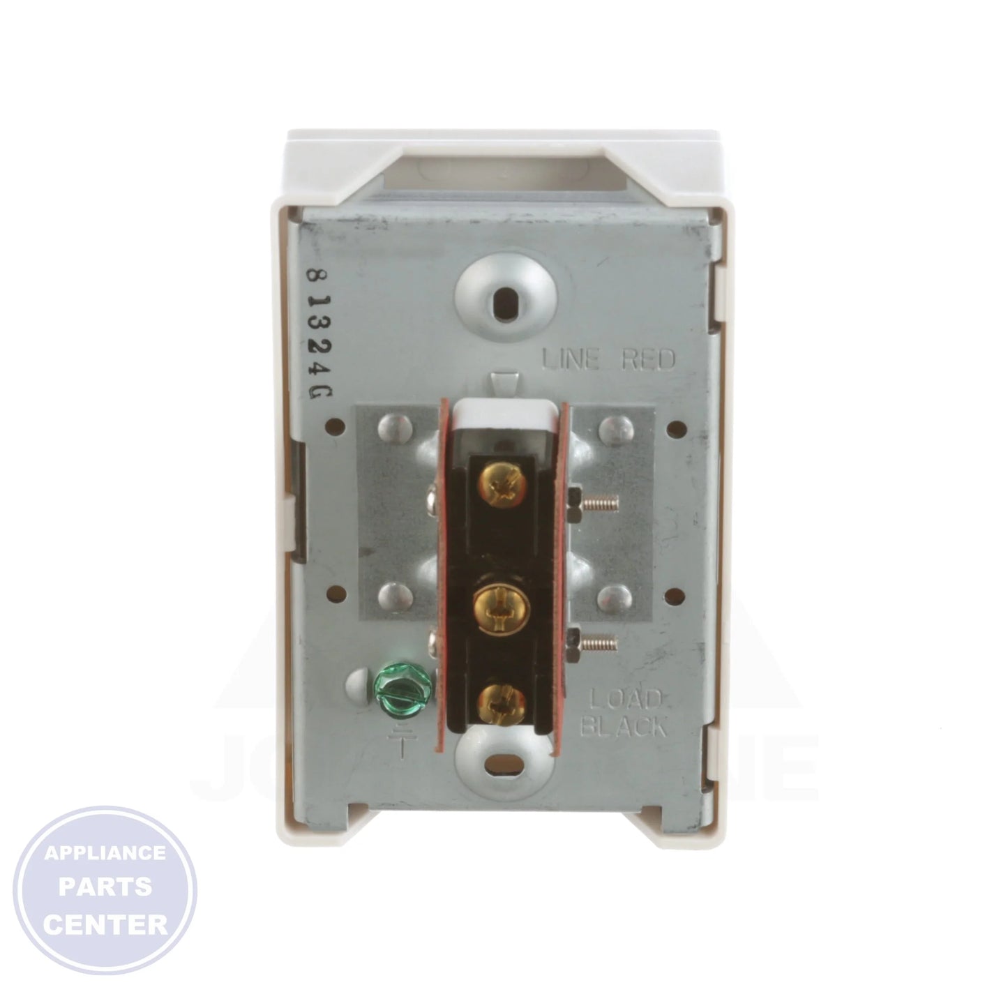 Line Voltage Thermostat ETD9STS - Side view with 4-3/4" height and 2-3/4" width