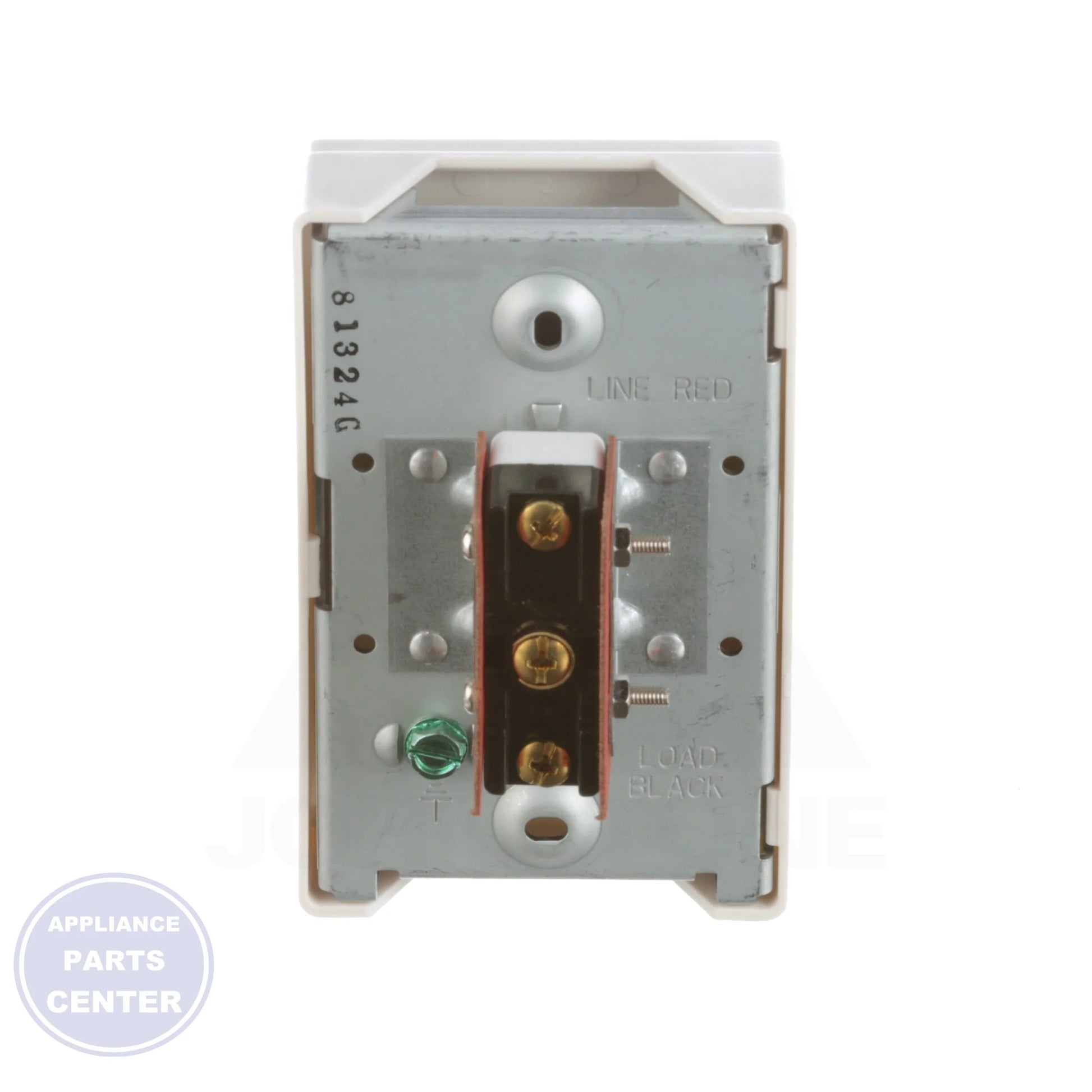 Line Voltage Thermostat ETD9STS - Side view with 4-3/4" height and 2-3/4" width