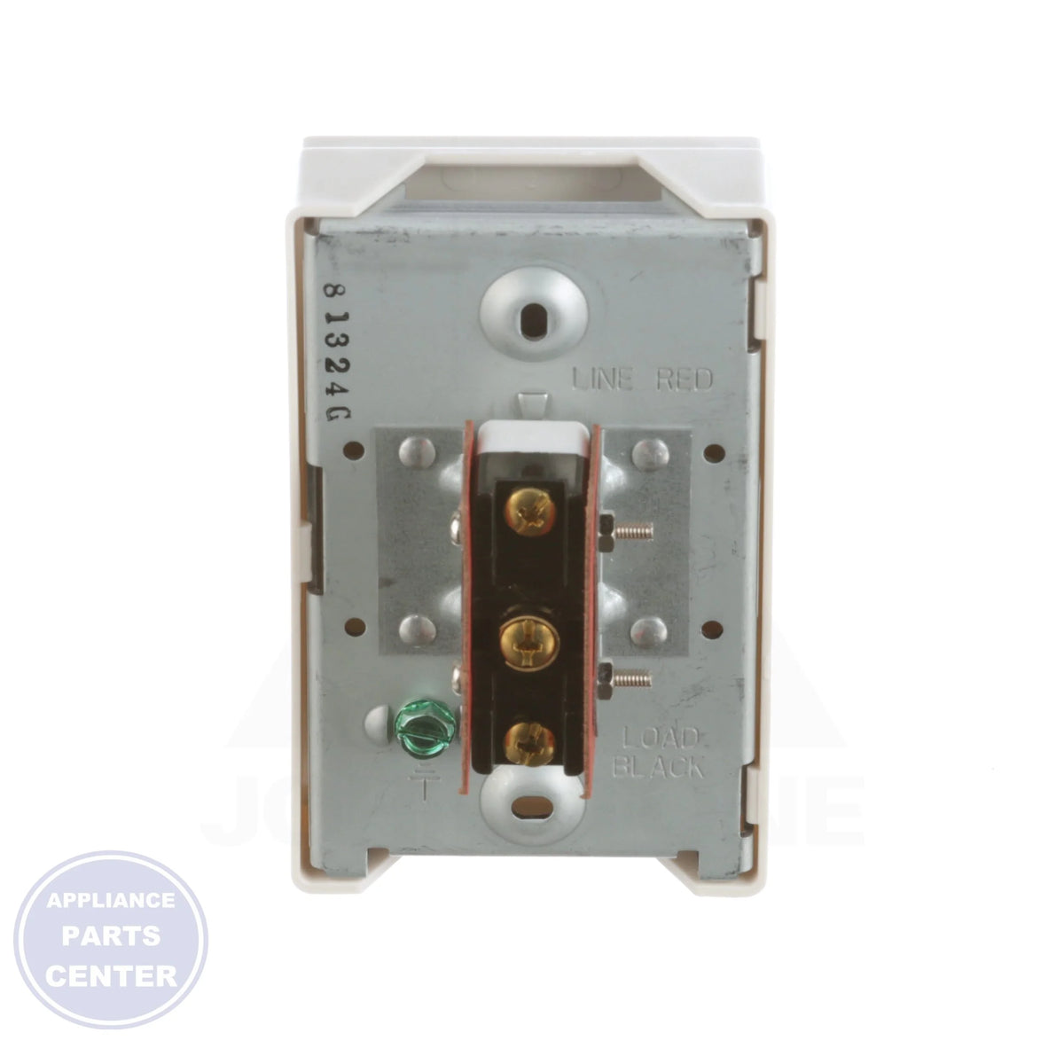 Line Voltage Thermostat ETD9STS - Side view with 4-3/4" height and 2-3/4" width