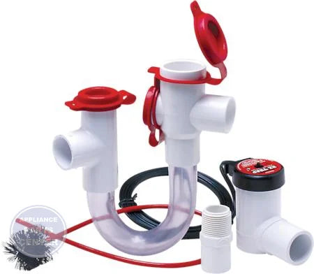EZT-626 Condensate Trap and Overflow Switch Pack - Main view showing transparent trap for B13-548 models