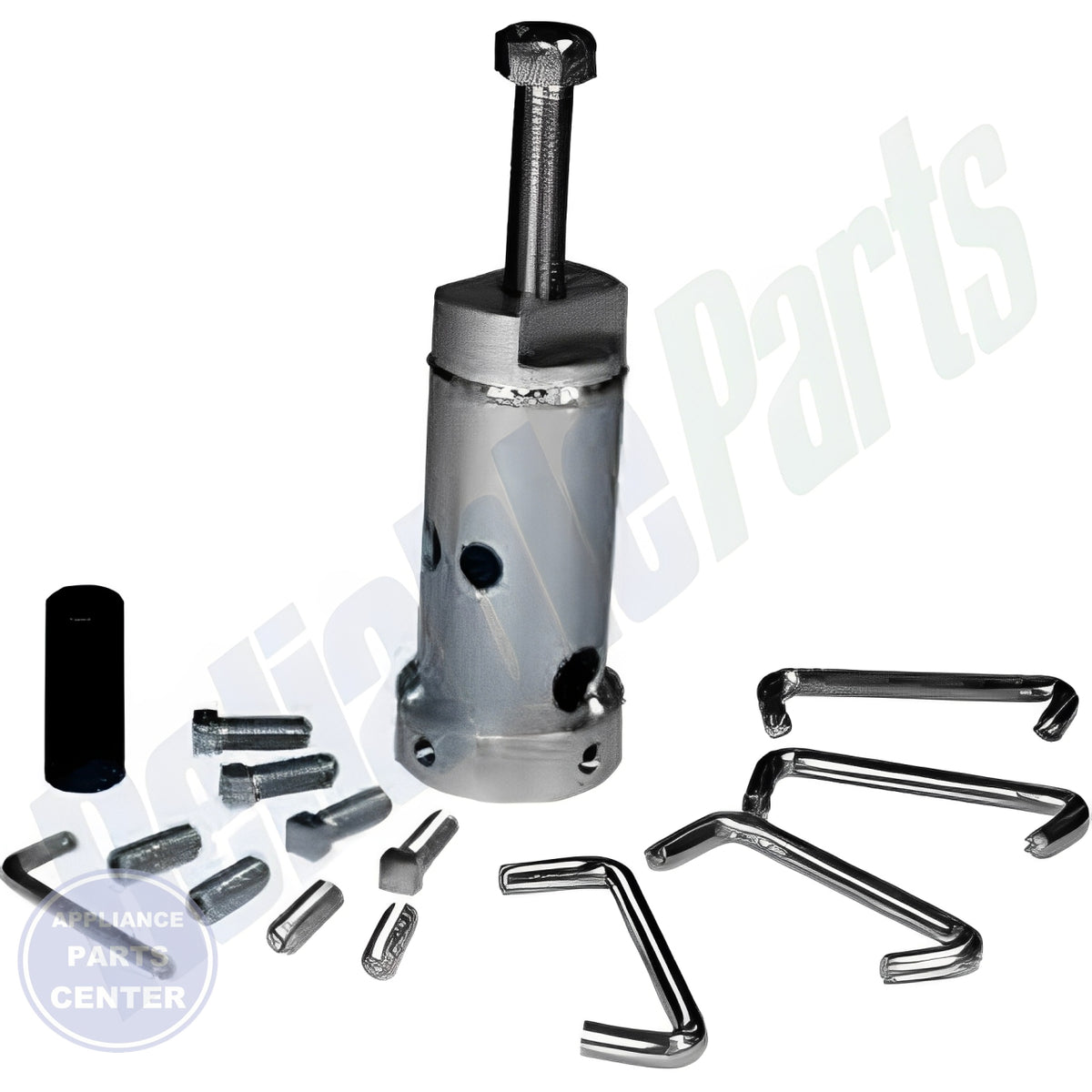 SUPCO FAN BLADE PULLER FBP100 - Installation in SEA A1 model showing key mounting points