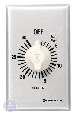 [Brand] Automatic Shutoff Timer FF30MC - Main view showing voltages for specific models