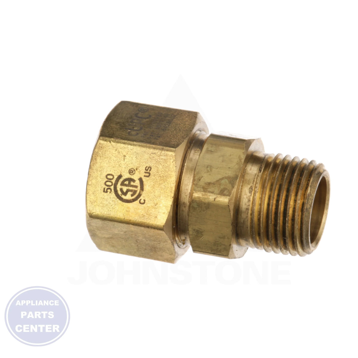 AutoFlare® Fitting FGP-FST-500 - Side view with 1/2'' specifications