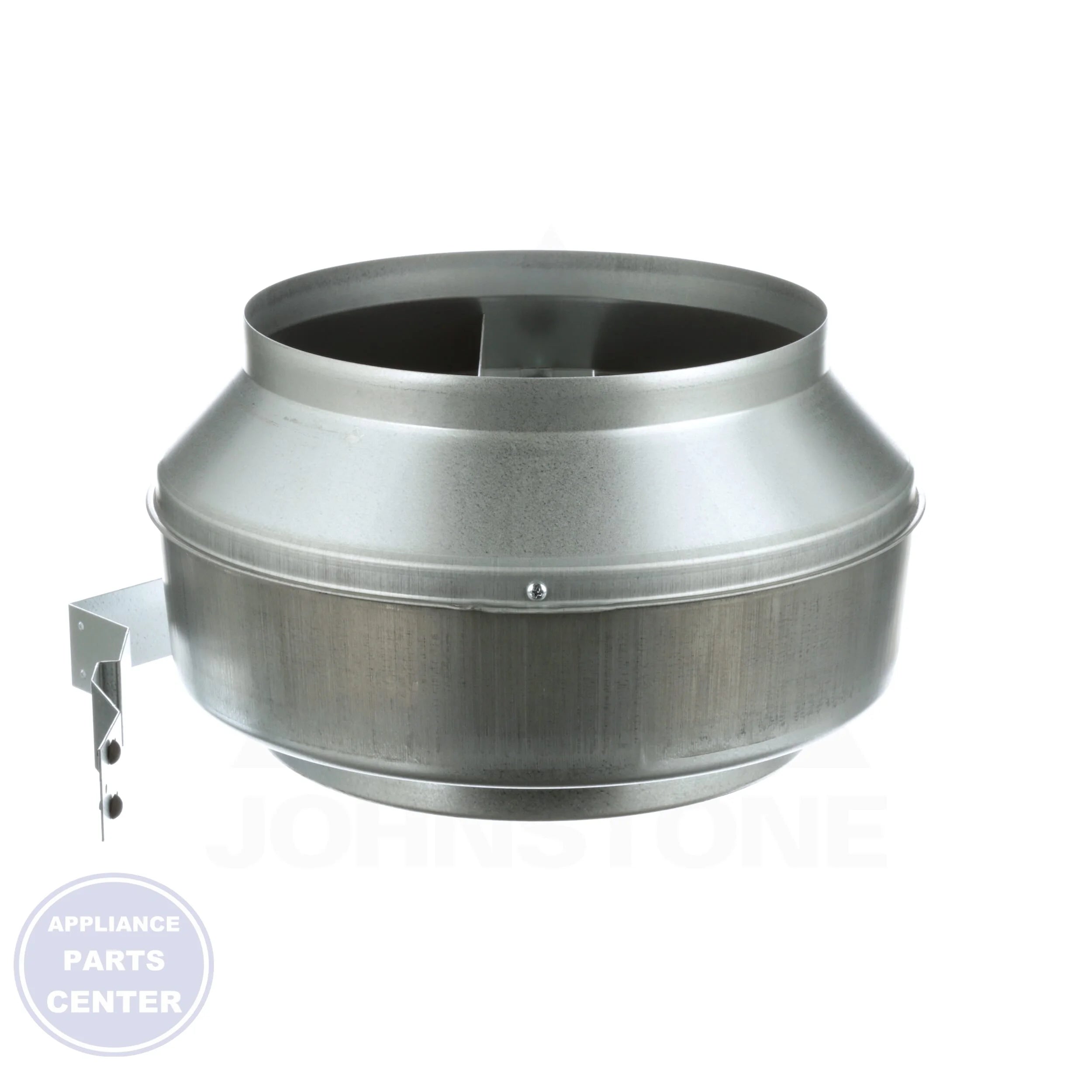 12" Inline Centrifugal Fan FG 12XL - Side view with RPM 2900 and max CFM 940
