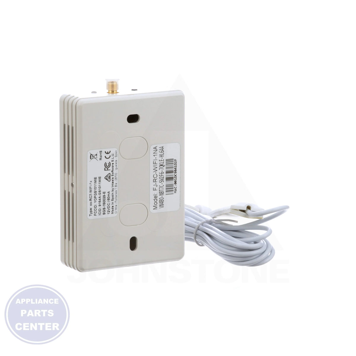 Wi-Fi Module FJ-RC-WIFI-1NA - Side view with wall mount unit compatibility