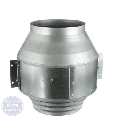 Inline Centrifugal Fan FKD 12XL - Side view with 12-inch duct size