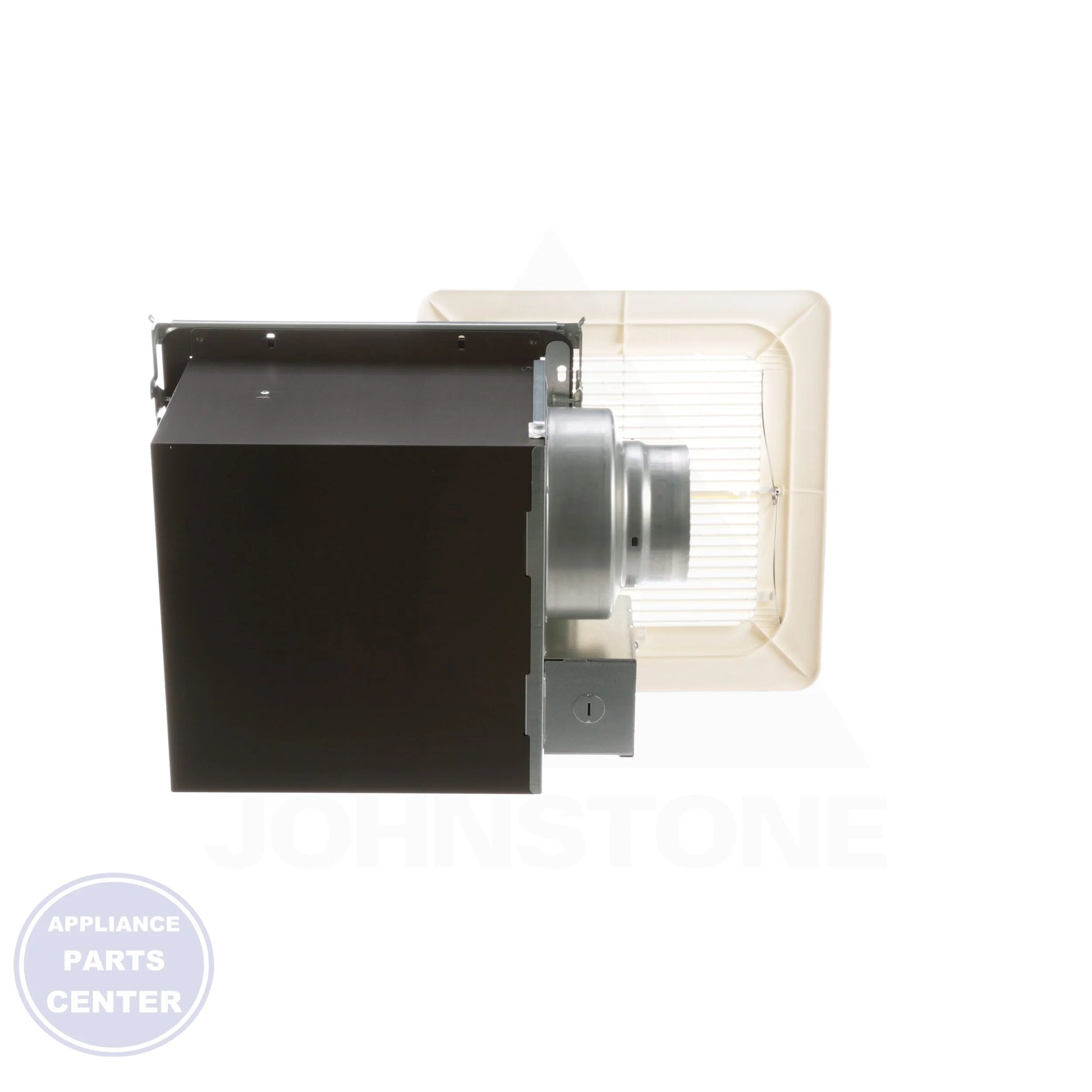 WhisperGreen Select™ Ventilation Fan FV-0511VK2 - Side view with 4-inch and 6-inch duct compatibility