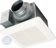 [Brand] WhisperCeiling DC™ Ventilation Fan FV-0511VQ1 - Main view showing energy-efficient performance for various models
