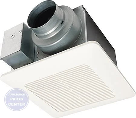 [Brand] WhisperCeiling DC™ Ventilation Fan FV-0511VQ1 - Main view showing energy-efficient performance for various models