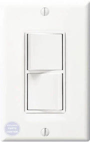 [Brand] ecoswitch 2 Function FV-WCSW21-W - Main view showing elegant decorator styling for [specific models]