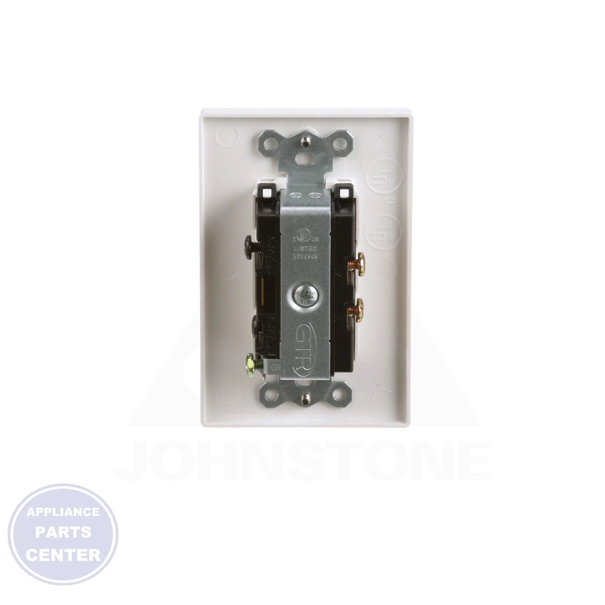 ecoswitch 2 Function FV-WCSW21-W - Side view with 2 Function specification