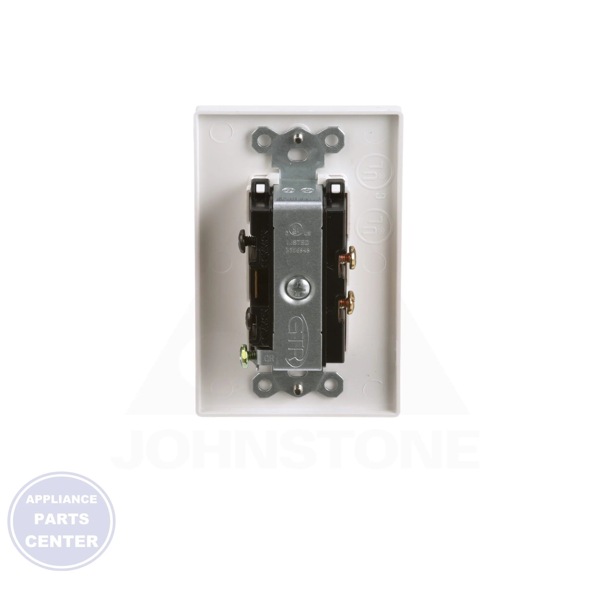 ecoswitch 2 Function FV-WCSW21-W - Side view with 2 Function specification