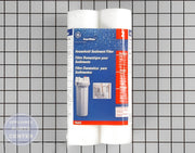 GE WHOLE HOUSE SEDIMENT WATER FILTER 2-PACK FXUSC - Main view showing efficient sediment removal for GE filtration systems