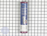 GE 14" UNIVERSAL HOUSEHOLD UNDER SINK WATER FILTER - Main view showing easy installation for GE models
