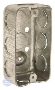 [Brand] Electrical Outlet Box G19282 - Main view showing 2-1/8" depth for G31-303 model