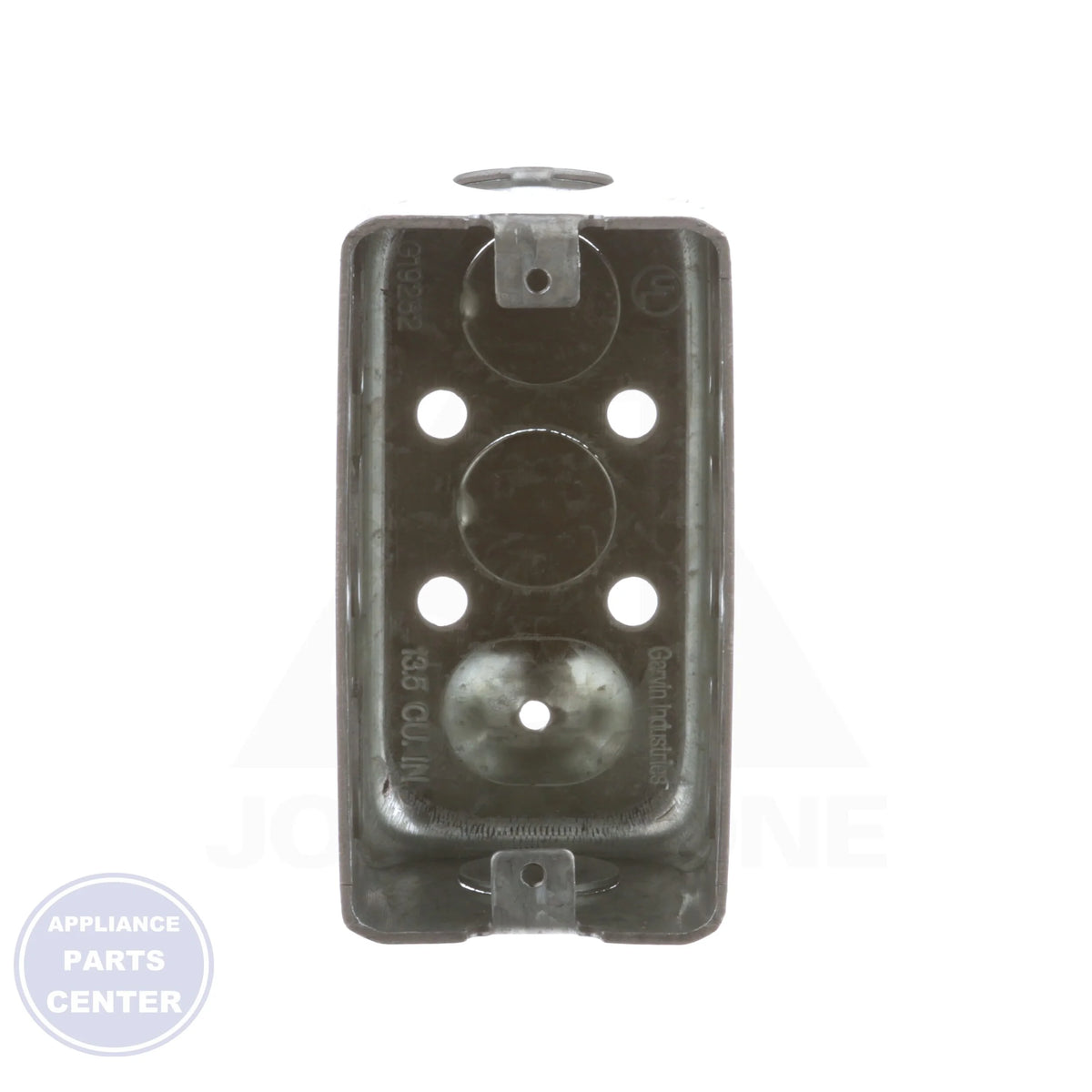 Electrical Outlet Box G19282 - Side view with 1/2" KO's