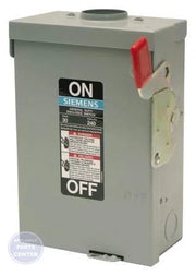 [Brand] Outdoor General Duty Safety Switch Three-Phase 240VAC GF321NRA - Main view showing solid neutral