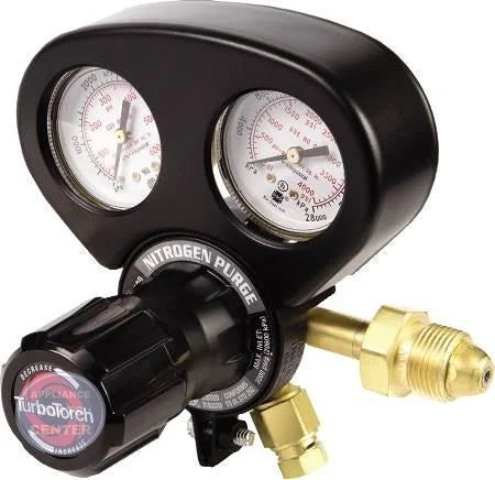 G Series Nitrogen Purge Regulator GP250-500-580 - Main view showing heavy-duty steel gauge guard for H26-212
