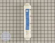 GE INLINE REFRIGERATOR WATER FILTER KIT GXRTDR - Main view showing filter design for WR97X214R and other models