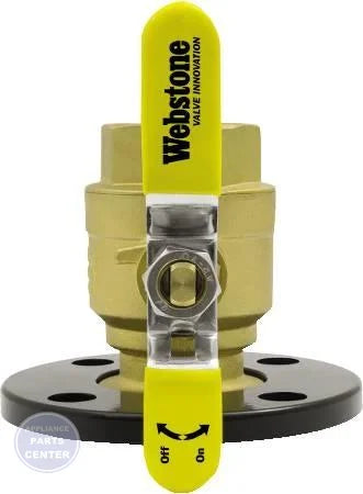[Brand] Uni-Flange Ball Valve H-41407HV-RF475 - Main view showing rotating flange for Taco 00e, Grundfos Magna 3